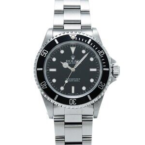 ROLEX Submariner All Tritium 14060 U series (manufactured around 1997) Black...
